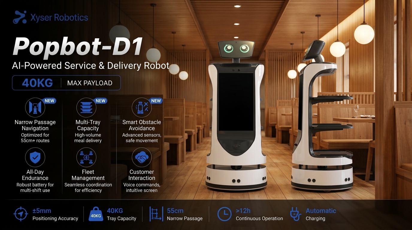 Food Delivery Robot Buyer Guide: How to Choose the Right Restaurant Delivery Robot
